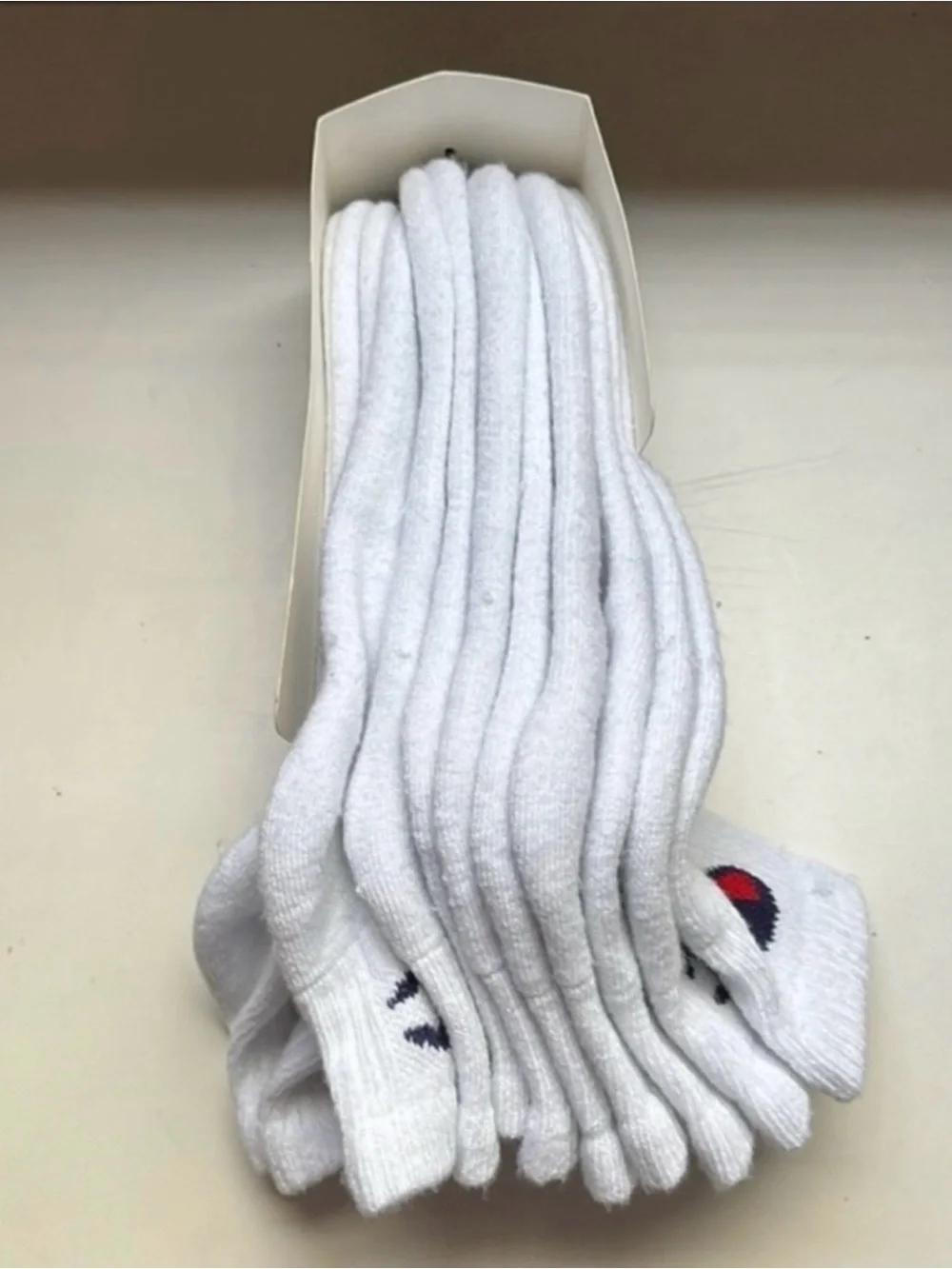 Champion white ankle